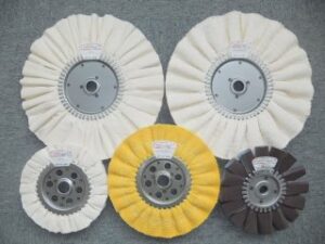 フランジ一体形バフ